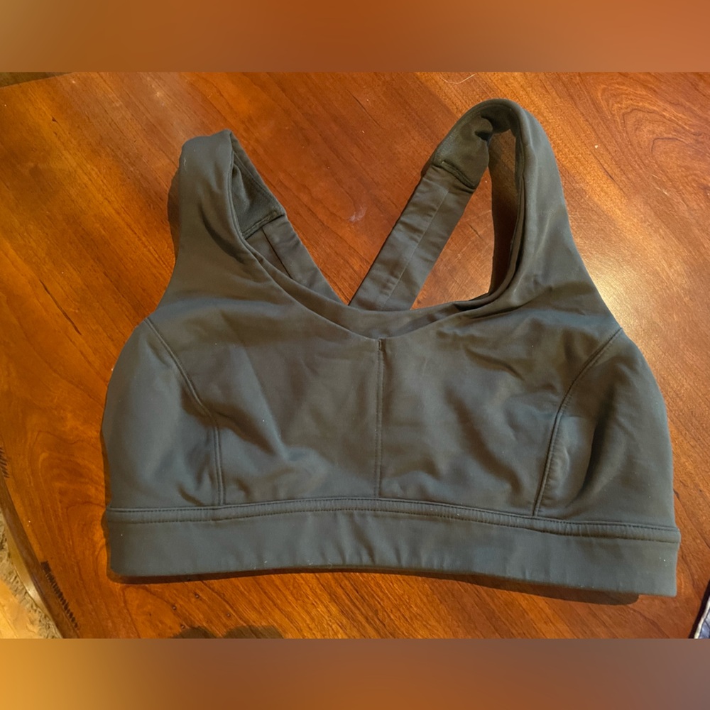 Lululemon Dark Green Sports Bra - Xsmall